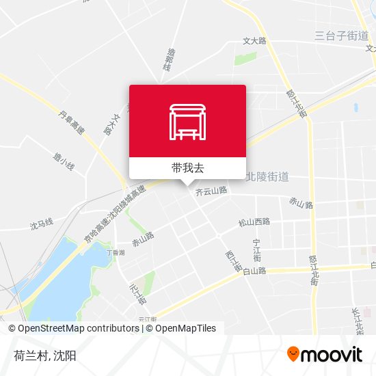 荷兰村地图