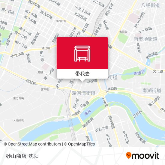 砂山商店地图