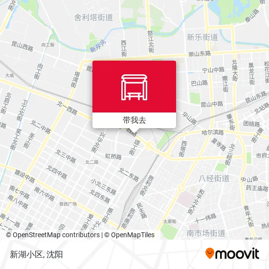新湖小区地图