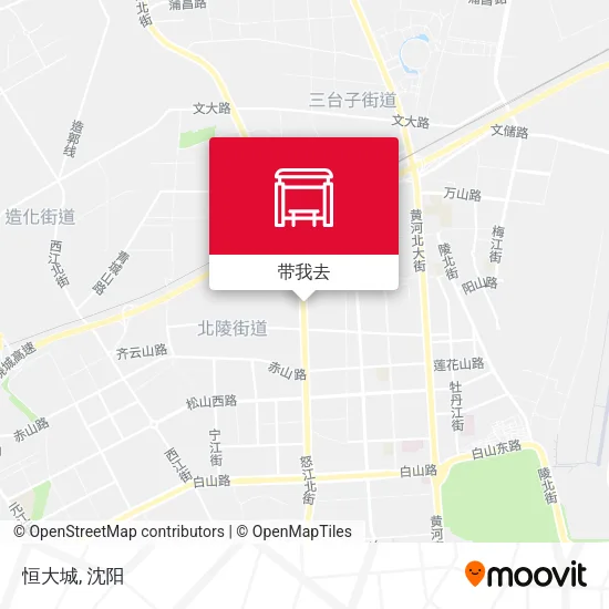 恒大城地图