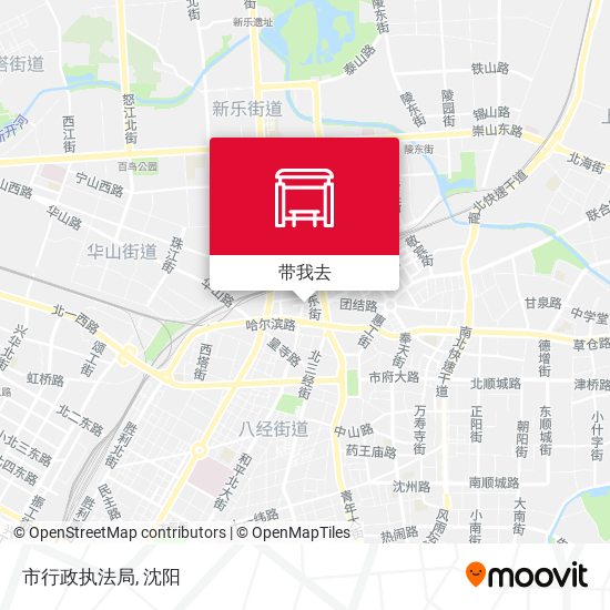 市行政执法局地图
