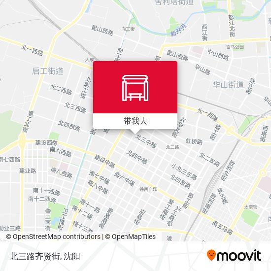 北三路齐贤街地图