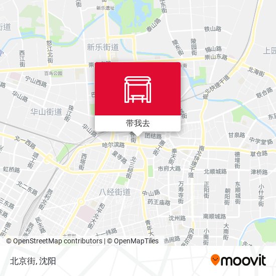 北京街地图