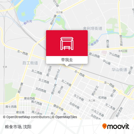 粮食市场地图