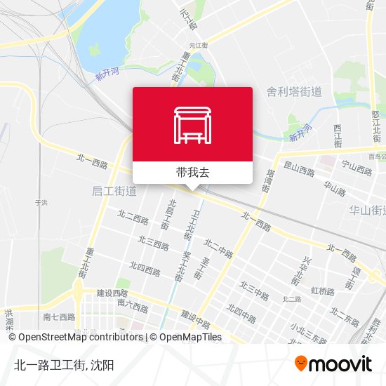 北一路卫工街地图