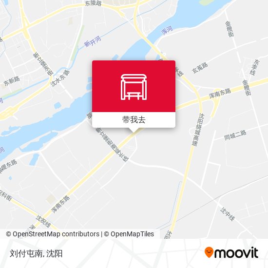 刘付屯南地图