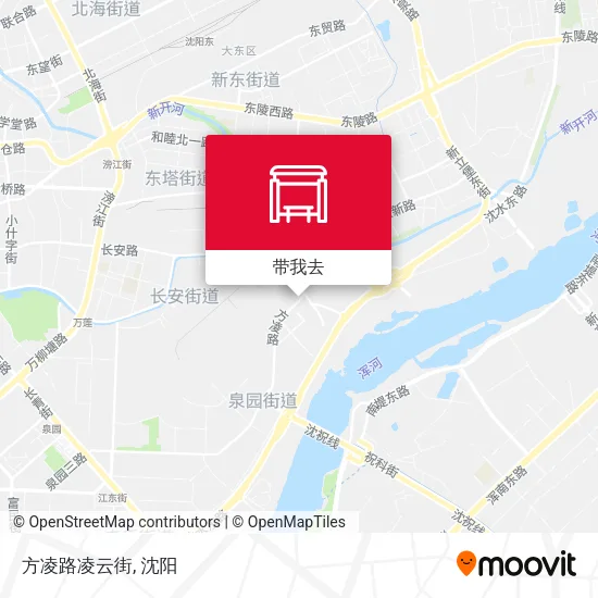 方凌路凌云街地图