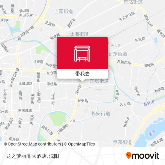 龙之梦丽晶大酒店地图