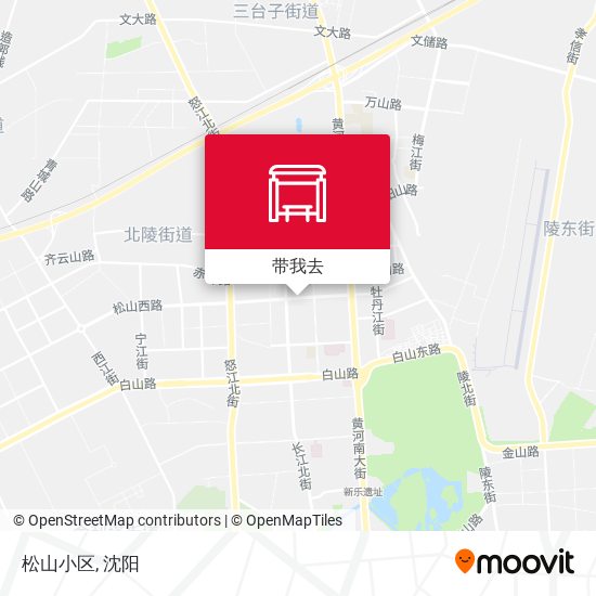 松山小区地图