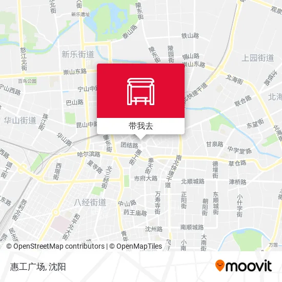 惠工广场地图