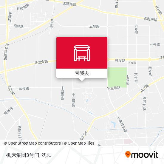 机床集团3号门地图