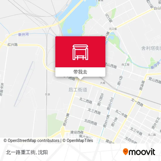 北一路重工街地图