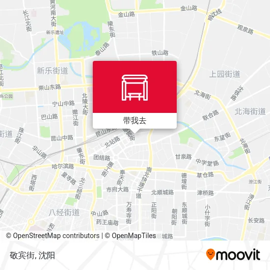 敬宾街地图