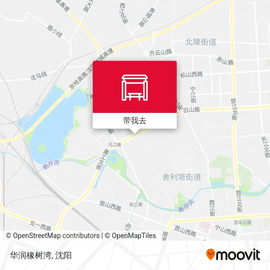 华润橡树湾地图