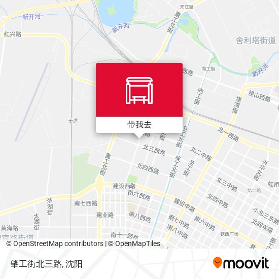 肇工街北三路地图
