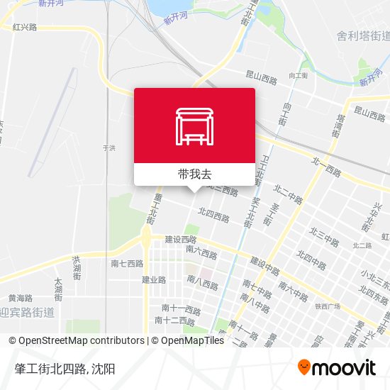 肇工街北四路地图