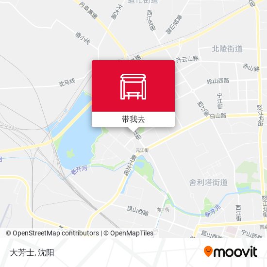 大芳士地图