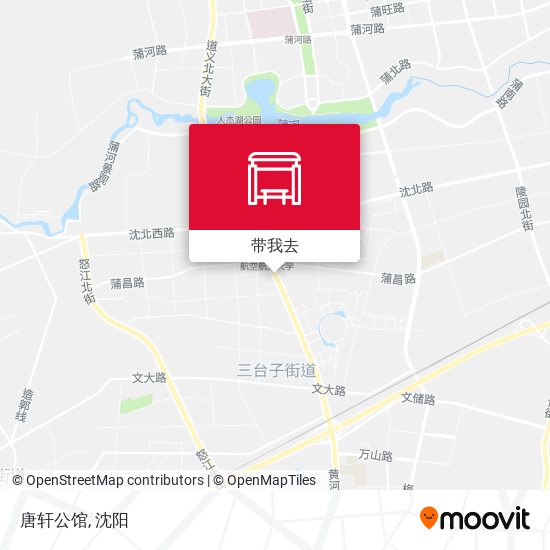 唐轩公馆地图