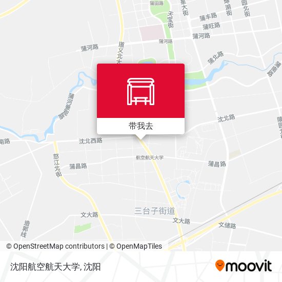 沈阳航空航天大学地图