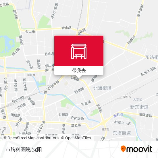 市胸科医院地图