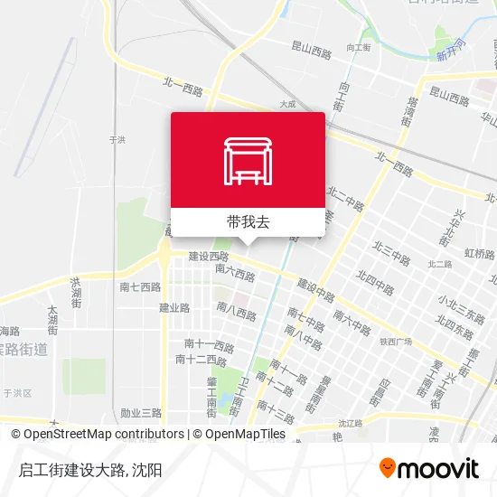 启工街建设大路地图