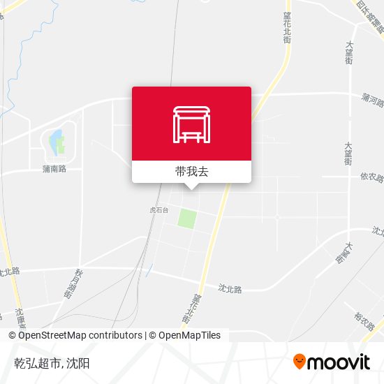 乾弘超市地图