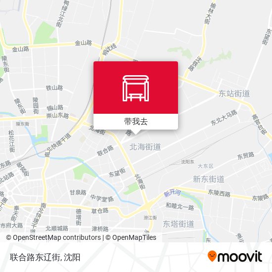 联合路东辽街地图