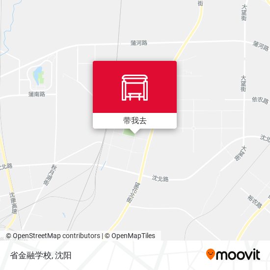 省金融学校地图