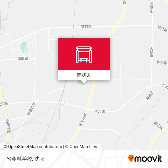 省金融学校地图