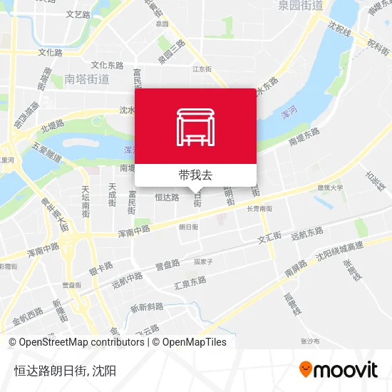 恒达路朗日街地图
