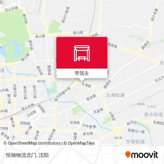 恒驰物流北门地图