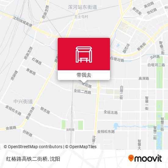 红椿路高铁二街桥地图