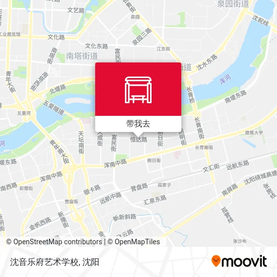 沈音乐府艺术学校地图