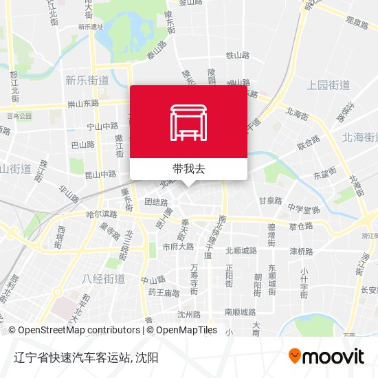 辽宁省快速汽车客运站地图