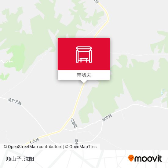 顺山子地图