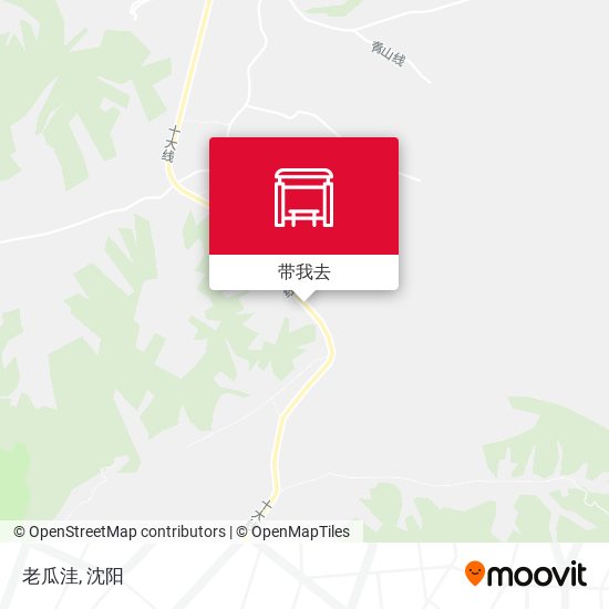 老瓜洼地图