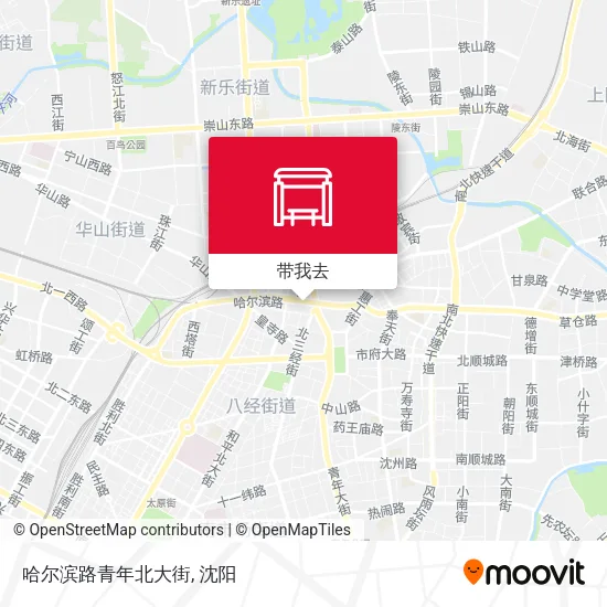 哈尔滨路青年北大街地图