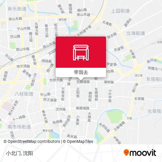 小北门地图