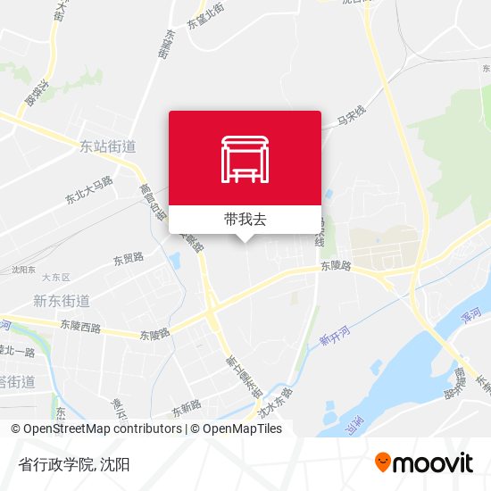 省行政学院地图