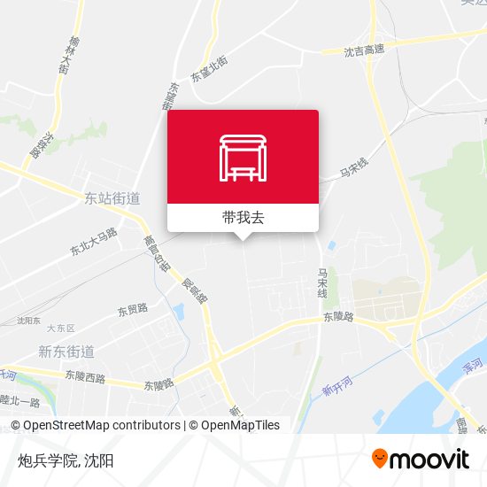 炮兵学院地图