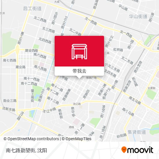 南七路勋望街地图