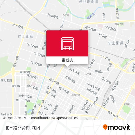 北三路齐贤街地图