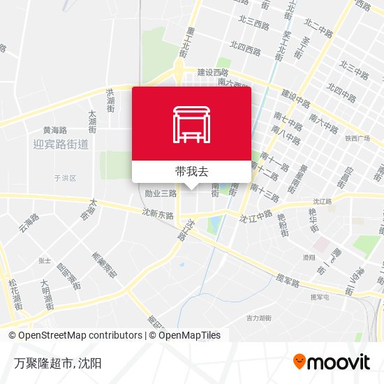 万聚隆超市地图