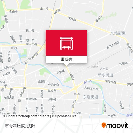 市骨科医院地图