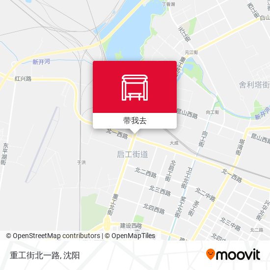 重工街北一路地图