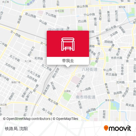 铁路局地图