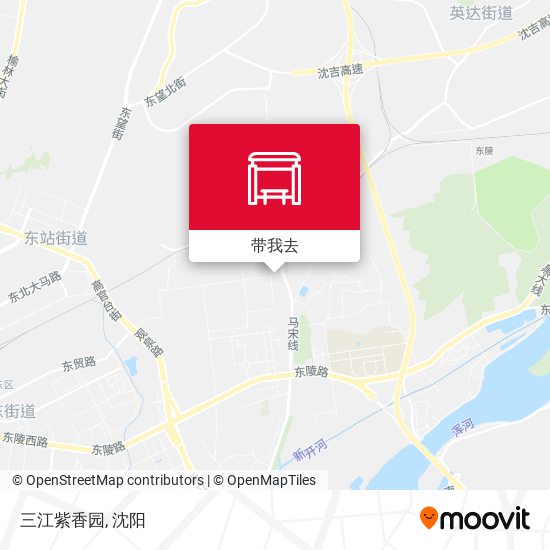 三江紫香园地图