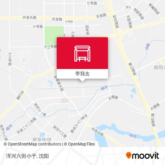 浑河六街小于地图