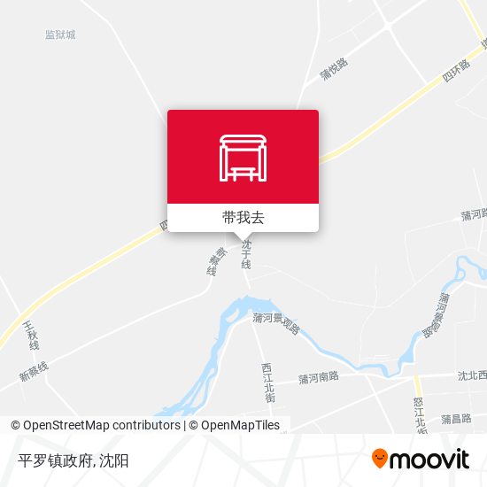 平罗镇政府地图