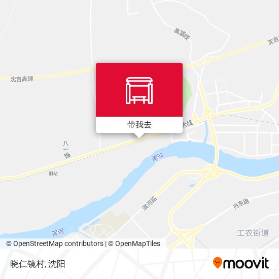晓仁镜村地图